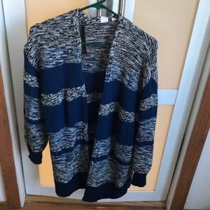 Blue/ Black Gap Cardigan